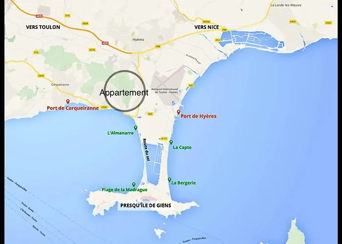 Appartamento 2 à 4 Personnes Secteur Almanarre